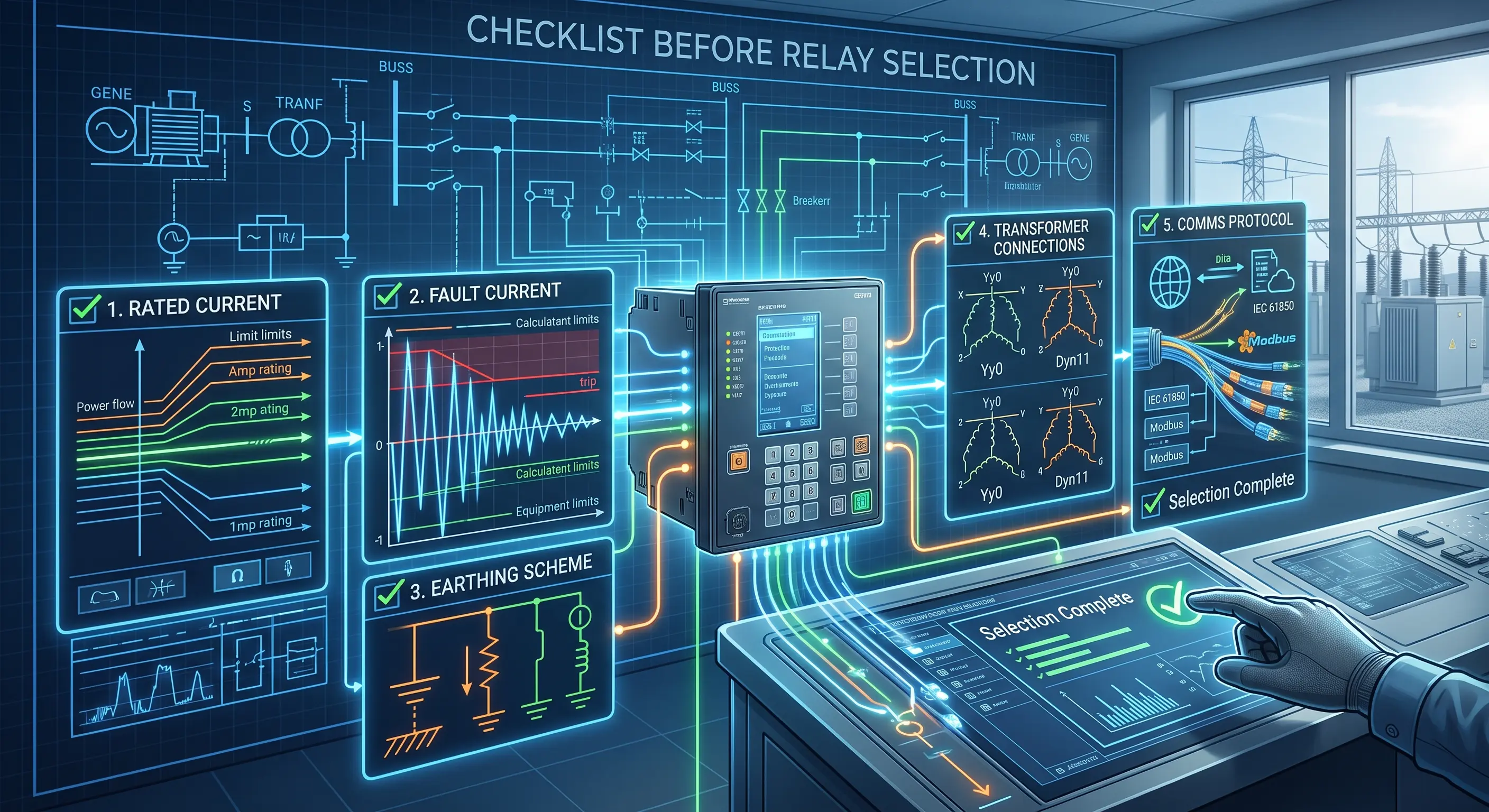 Protection Relay Selection: The Technical Checks That Matter