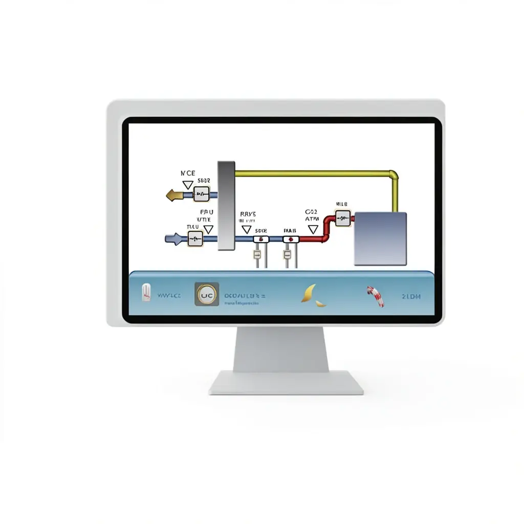Abb Panel 800 Operator Interface with Touch Screen